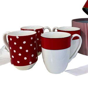Kate Spade Rutherford & Primrose Lenox Coffee Cup Set (4) (Firm Price)